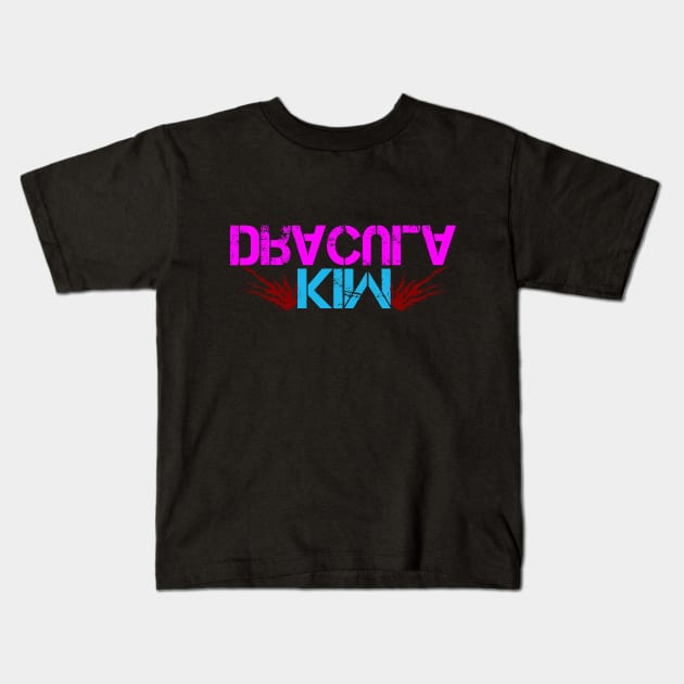 Kim Dracula Kids T-Shirt by ElijahBarns